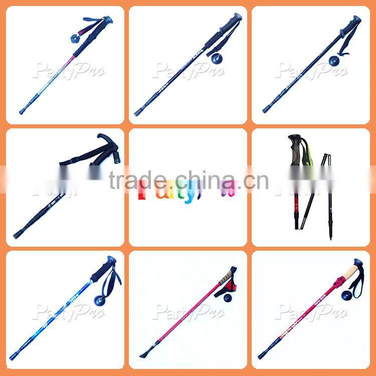 2015 hottest selling adjustable trekking poles,mountain climbing stick