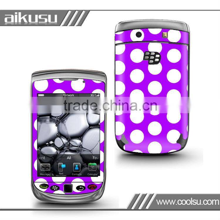 Hot sale lovely cellphone sticker for blackberry 9800