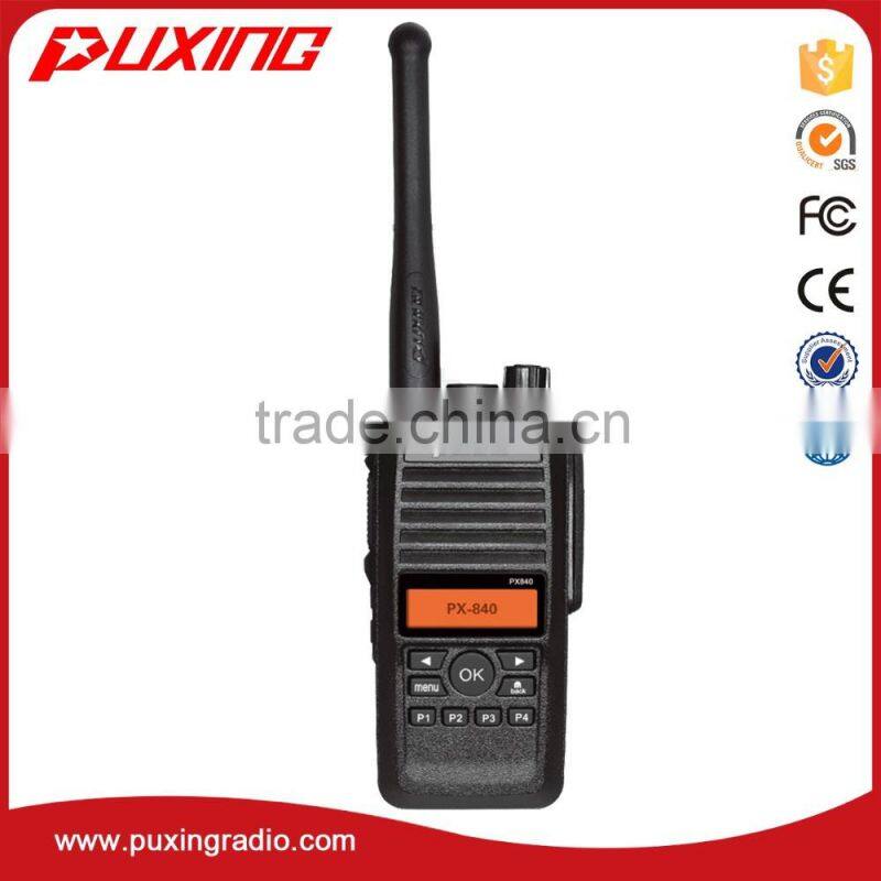 DMR radio PX-840 PUXING professional design oem to top brand AMBE+2TM IP67 encryption