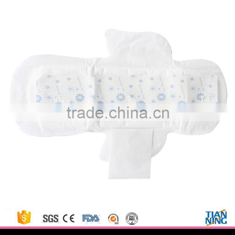 Disposable ultra-thin 280mm sanitary napkins both for day and night