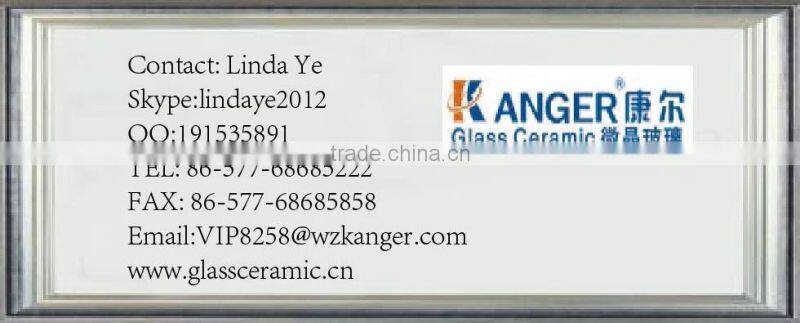 high temp resistant gas stove tempered glass cover