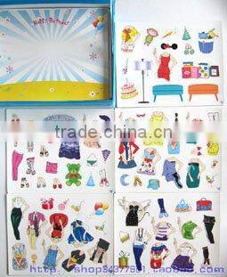 Magnetic Dress-up Box DIY Magnetic Toy