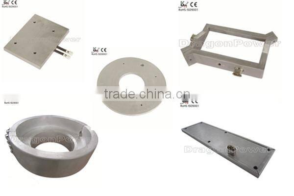Cast aluminum heater for blowing moulding machine