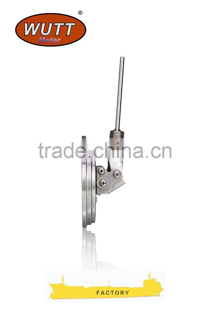 WUTT-Fashion high quality best price sillicon oil-filled bimetal oven Cheap Stainless Steel Oven Capillary Bimetal Thermometer