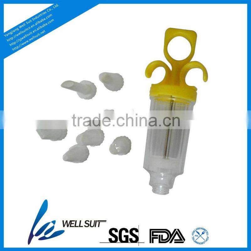 High quality funny plastic christmas cake decoration