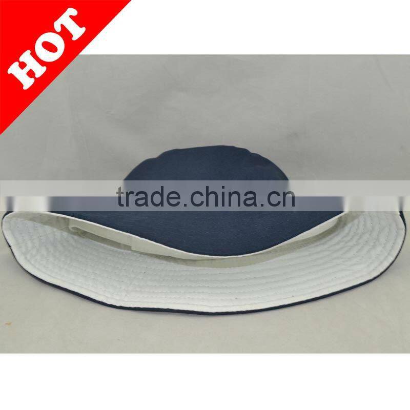 Cotton embroidery Bucket Sun Hat for kids/fisherman hat/floppy Summer hat