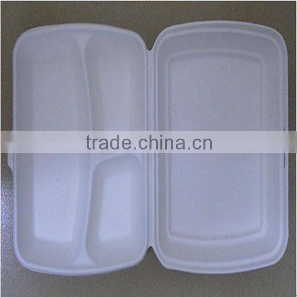 100% Eco-friendly and biodegradable Sugarcane Pulp hot dog box