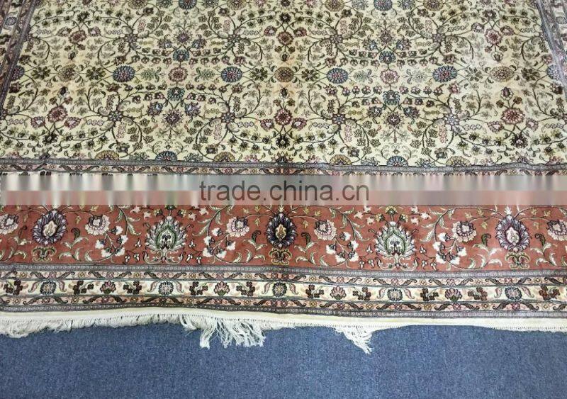 handmade silk carpet rug for sale