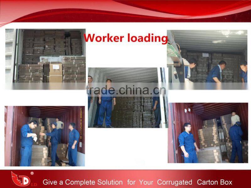 Wholesale custom printing six pack corrugated beer box