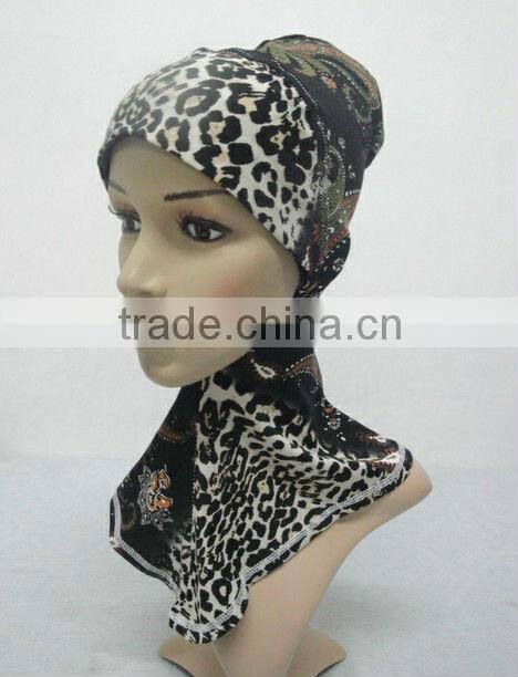 C042 new style print ninja inner underscarf,full underscarf to cover neck