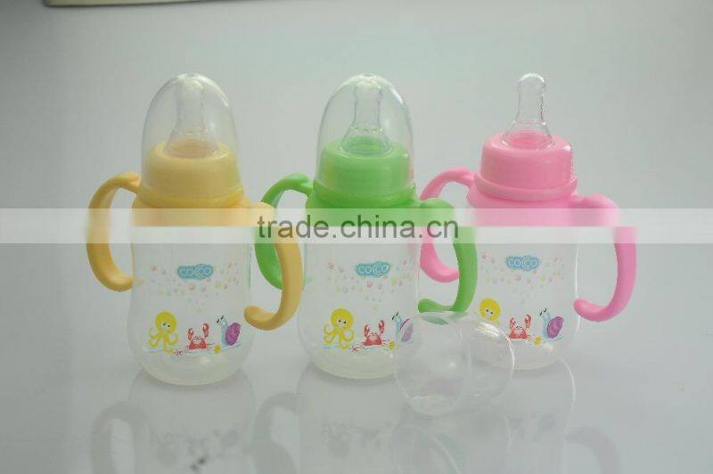 BPA free PP baby feeding bottle baby products free samples manufacturer