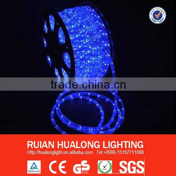 Blue color outdoor 110V Rope Light