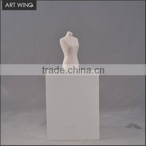 Small fiberglass jewelry displays for necklace/jewellery display stand/necklace display