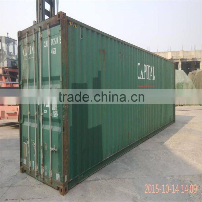 used cheaper 40ft high cube dry cargo shipping container