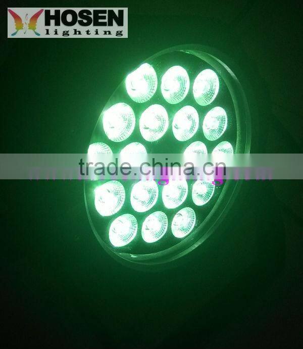 Waterproof 18*15W 5IN1 RGBWA LED PAR Light HS- P64-1815