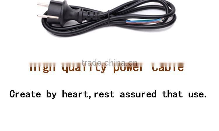 Power cord with American middle size plug socket