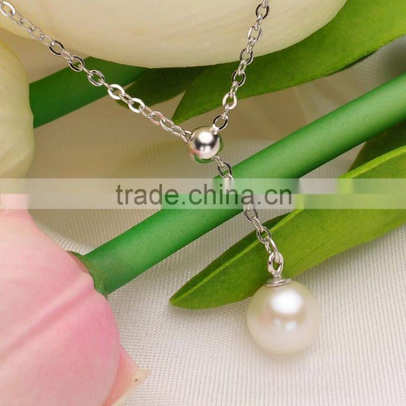 fashion new freshwater pearl pendant jewellery for wedding