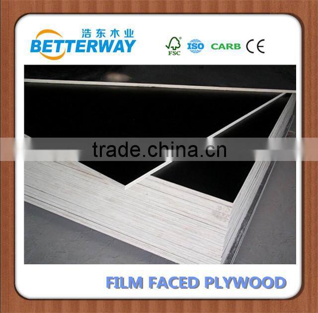 poplar in Dubai construction used brown film face plywood