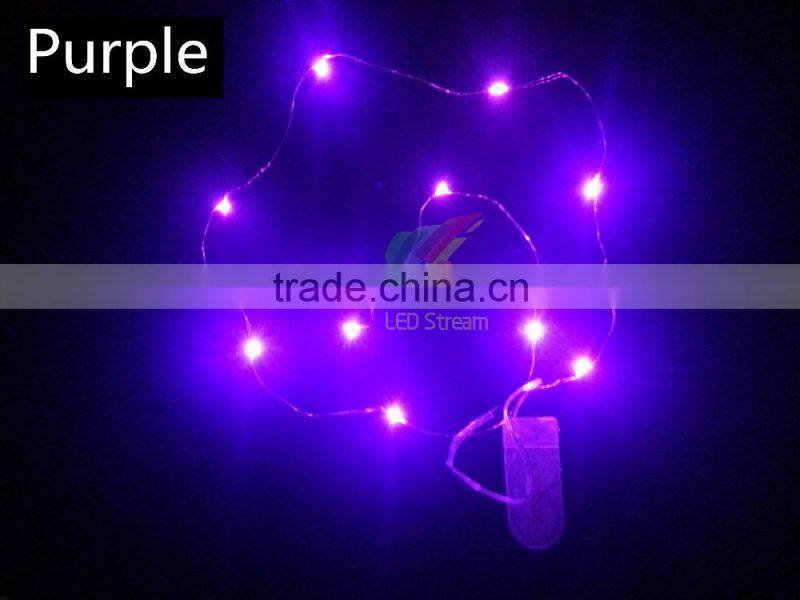 Low Voltage Led 3.3ft Mini Silver Wire String Light / Led Copper Wire String Light / Led Rice Light