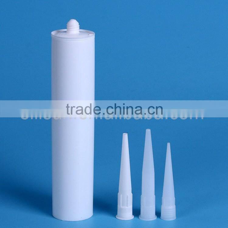 300ml plastic cartridges for grease silicone sealant tube