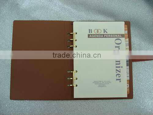 PU leather business notebook