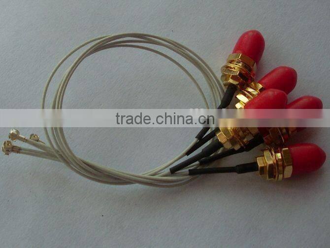 Wholesale rp sma female to IPEX plug RG1.13 coaxial pigtail cable