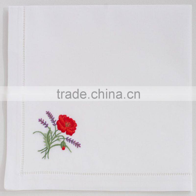 cotton embroidery napkin