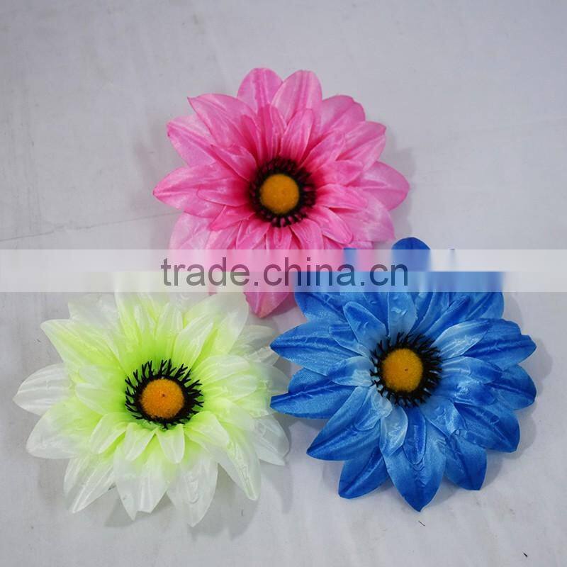 13cm plastic flower heads for funeral use