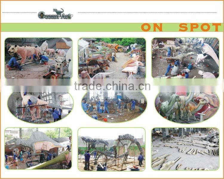 2014 hot-selling dinosaur crafts fiberglass dinosaur model