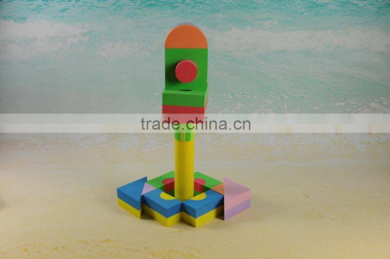 EVA foam educational building block toys for kids