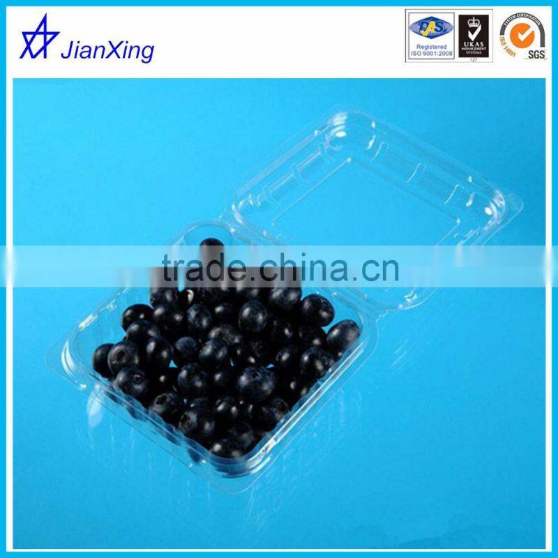 clear plastic Strawberry/blueberry/grape packaging container/box