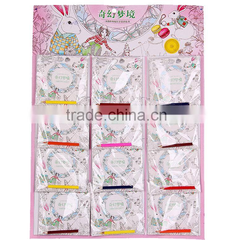 2015 New Hot Selling Hand-paint Secret Garden Book Wholesale