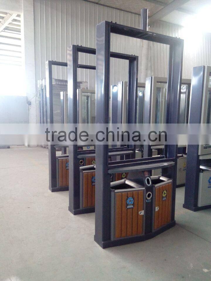 Multi-Functional Advertising Trash Can / Garbage Bin / Dustbin