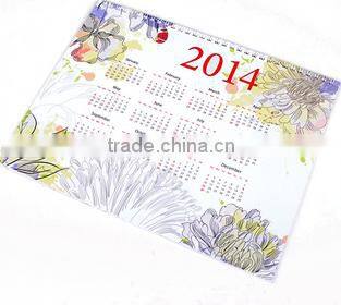 2016 factory supply custom desktop calendar
