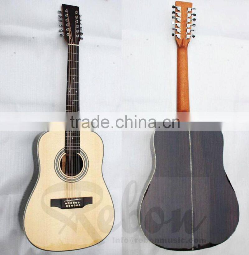 weifang Rebon D45 12 string acoustic guitar
