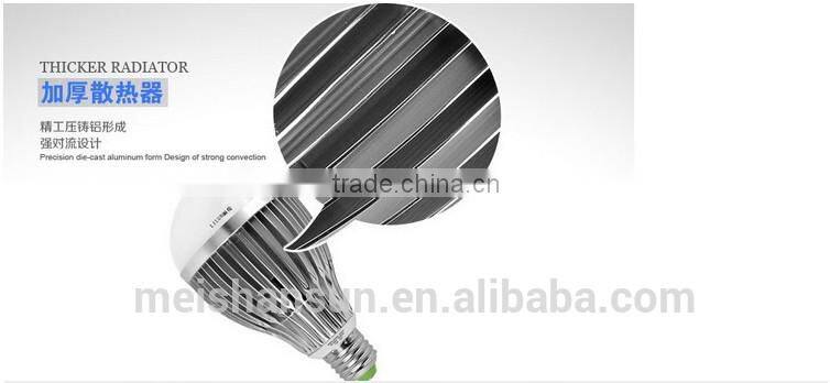 3W Efficient Cooler aluminum LED bulb lights by factory