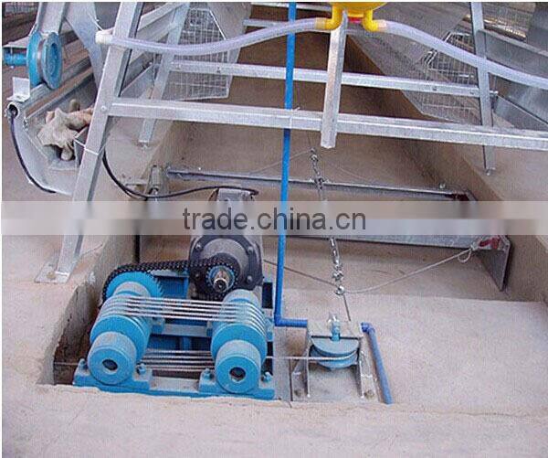 Galvanized battery quail cage for