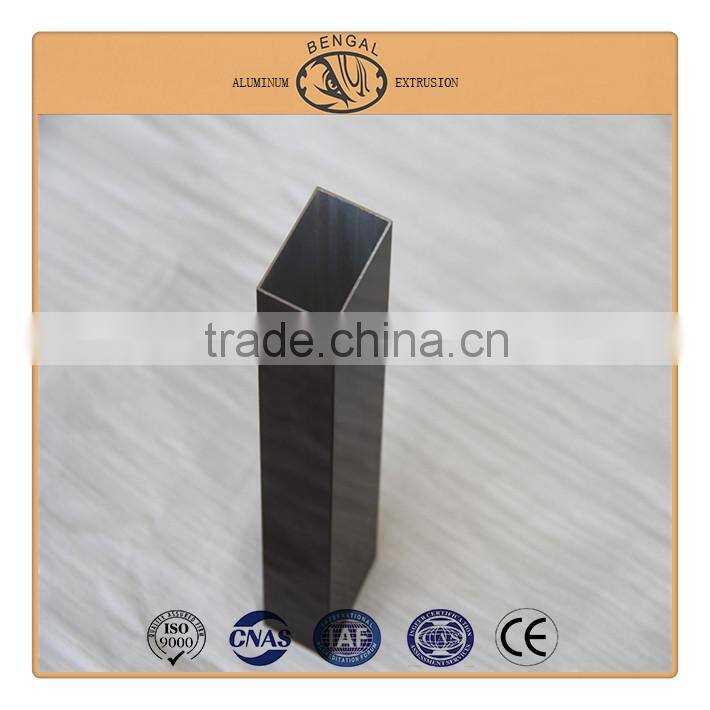 Aluminum Alloy Square Tubes , Extruded Aluminum Square Tube