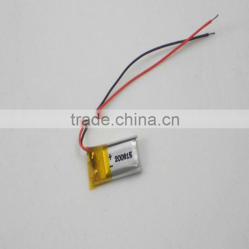 hot sale new small lithium polymer batteris 3*8*15mm