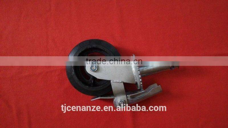 heavy duty 6" 8" scaffolding caster wheels(with or without brake)