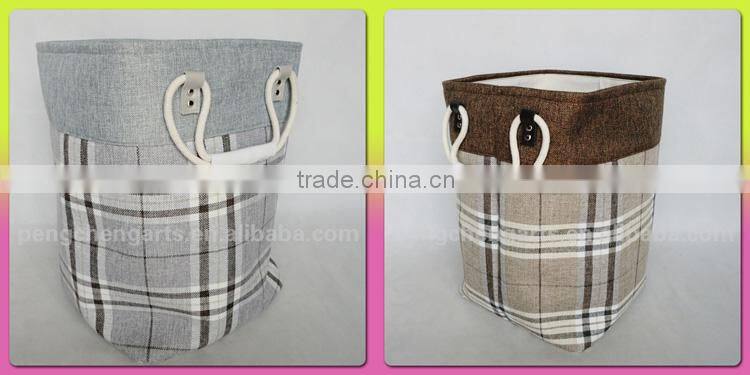 Hotsale home polyester storage baskets