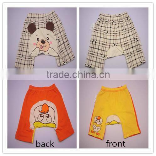 cheap printed monkey patterm baby pants short