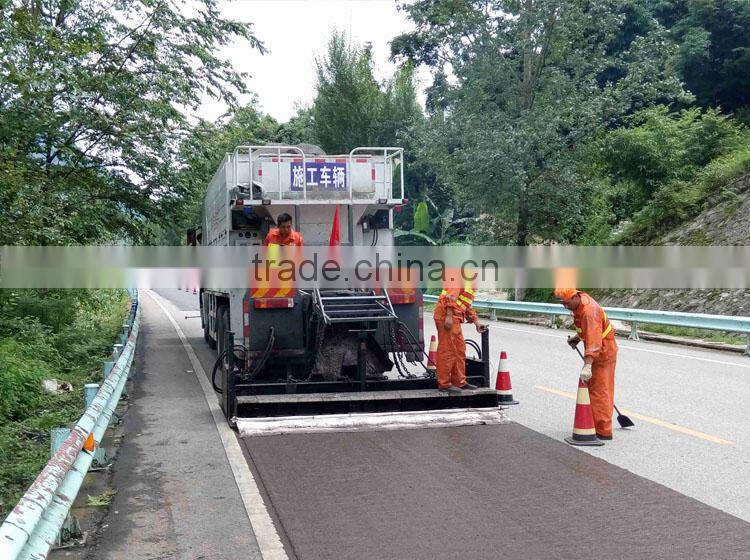 road repair Fiber Slurry Paver