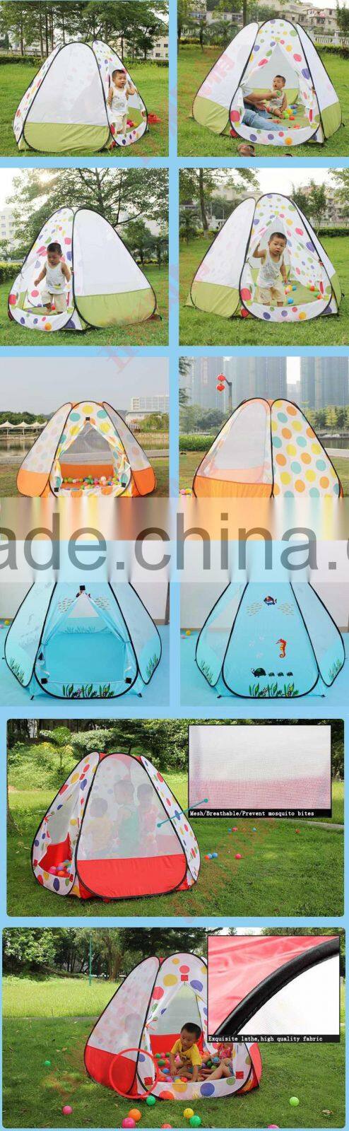 Portable outdoor kids play fun camp tent