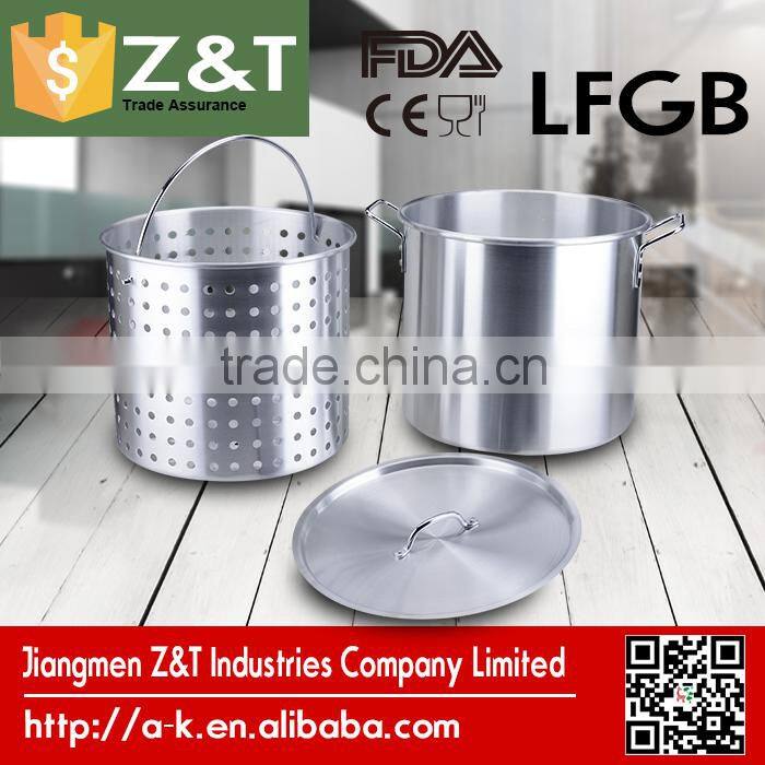 Large Aluminum Stock Cooking Pot