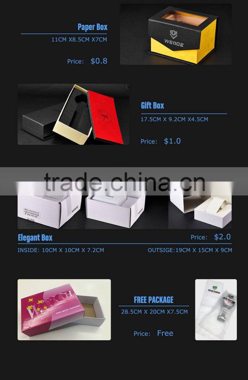 WEIDE WH1104-5 Latest Watches Design For Men Stainless Steel Watch Big Dial Mans Watch