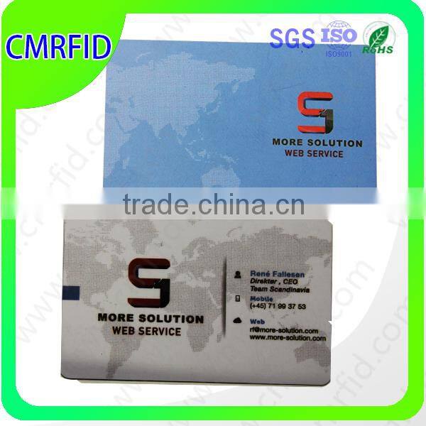 High quality personal card plastic