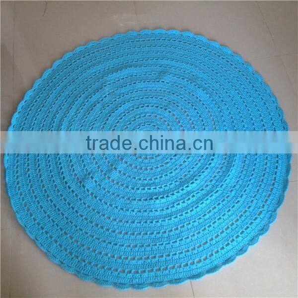 Factory crochet knitting rugs for babies Crochet floor hand rugs