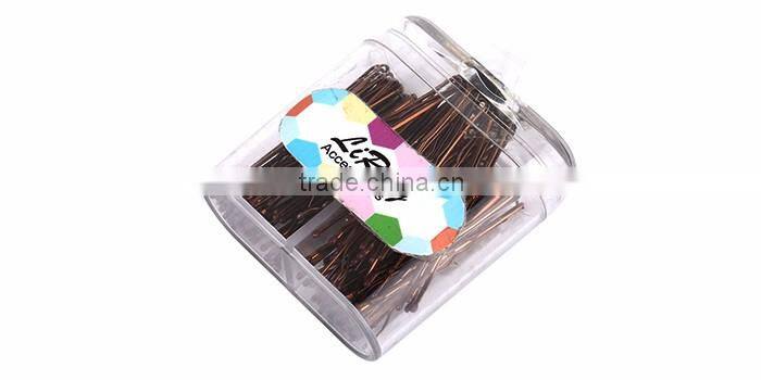 70pces packing plastic box hairpin bobby pins hair pins