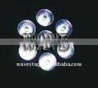 Hot 7 pcs 4 in 1 10w rgbw studio lights in guangzhou ( WLEDM-17) moving lights